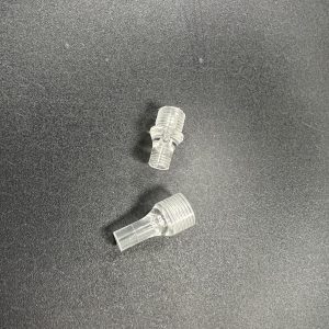 CNC Lathe part - Clear Polycarbonate